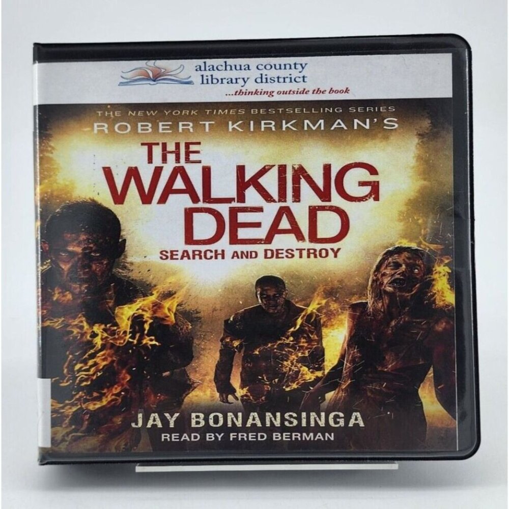 The Walking Dead: Search and Destroy by Jay Bonansinga 8 CD Audiobook